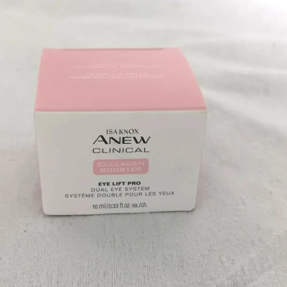 Avon IsaKnox Anew Clinical Collagen Booster Dual Upper Under Eye Gel Lift 0.33oz
